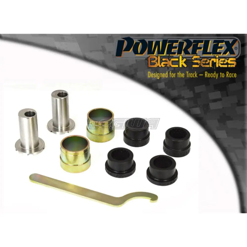 Powerflex Black Series Front Arm Front Bush Camber Adjustable Renault Megane II Inc RS 225 R26 and Cup 02-08
