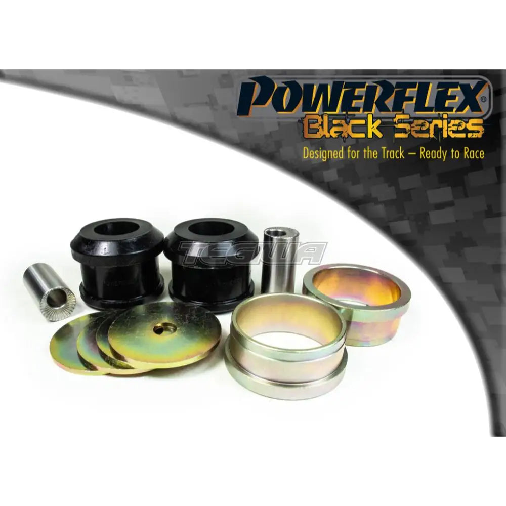 Powerflex Black Series Front Arm Rear Bush Caster Offset Renault Megane II Inc RS 225 R26 and Cup 02-08