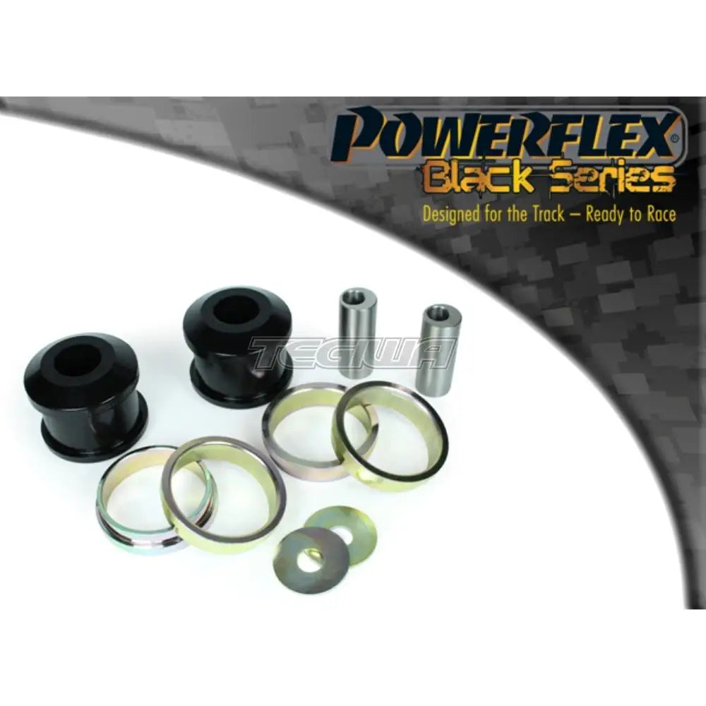 Powerflex Black Series Front Arm Rear Bush Caster Offset Renault Megane III Inc RS 08-17