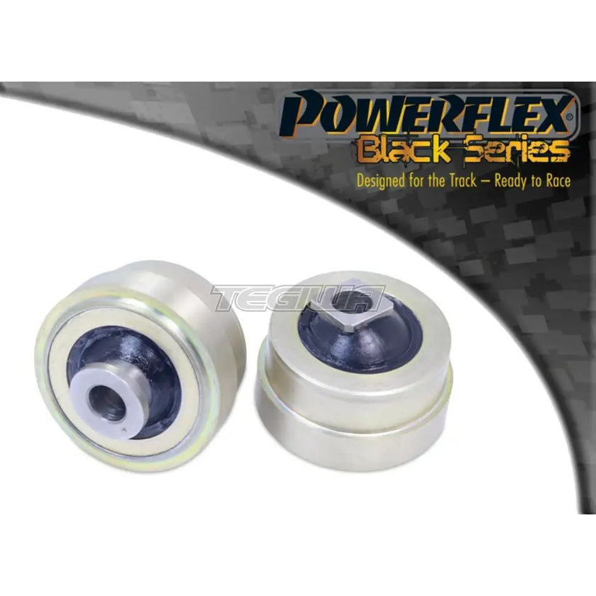 Powerflex Black Series Front Arm Rear Bush On-Car Caster Inc Anti Lift Honda Jazz Fit GK5 14-20