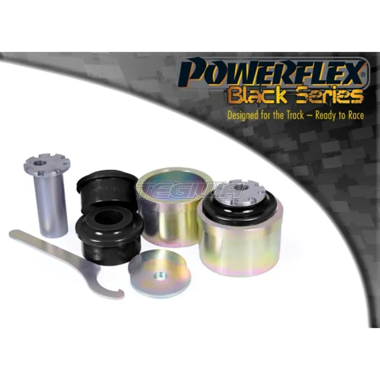 Powerflex Black Series Front Lower Radius Arm to Chassis Bush Caster Adjustable Audi A5 S5 RS5 Quattro 07-16 - PFF3-802GBLK