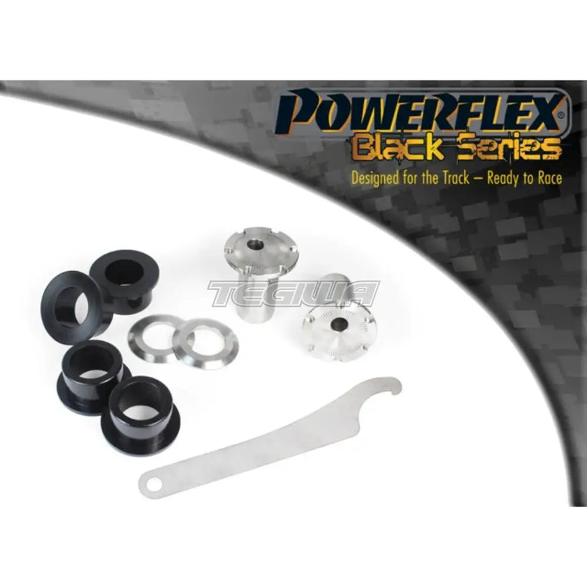 Powerflex Black Series Front Track Control Arm Inner Bush Camber Adjustable Porsche 982 718 Boxster Cayman 16+