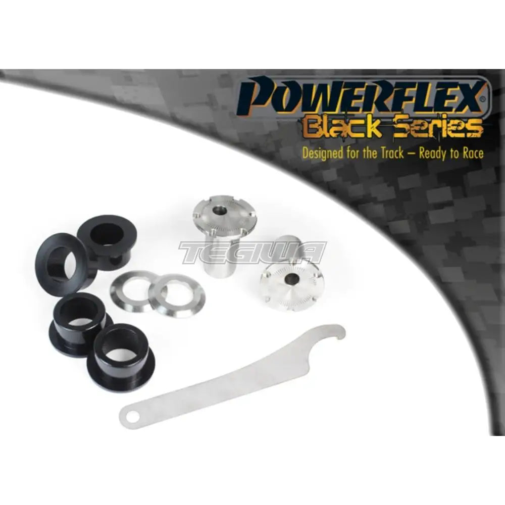 Powerflex Black Series Front Track Control Arm Inner Bush Camber Adjustable Porsche 987C Cayman 05-12