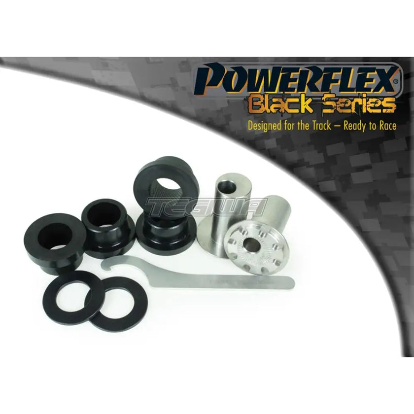 Powerflex Black Series Front Wishbone Front Bush Camber Adjustable 14mm Bolt Ford Focus Mk3 Inc ST Inc RS 11-18