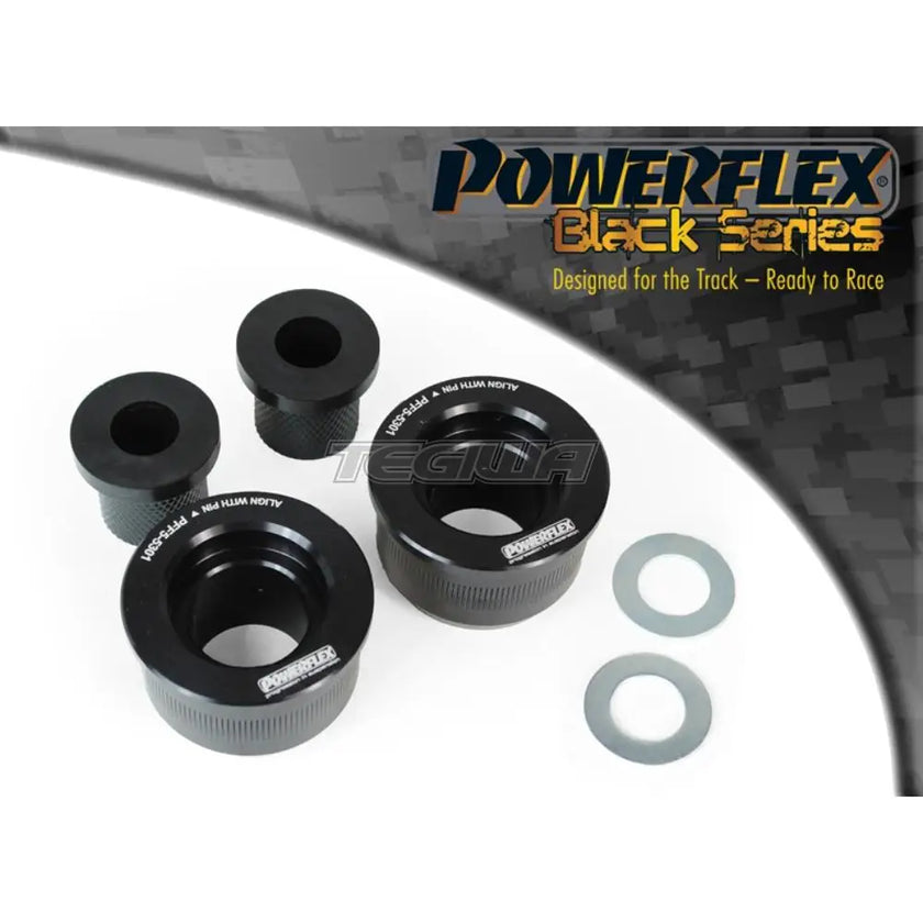 Powerflex Black Series Front Wishbone Rear Bush Aluminium Outer Concentric BMW 3 Series E36 Compact 93-00