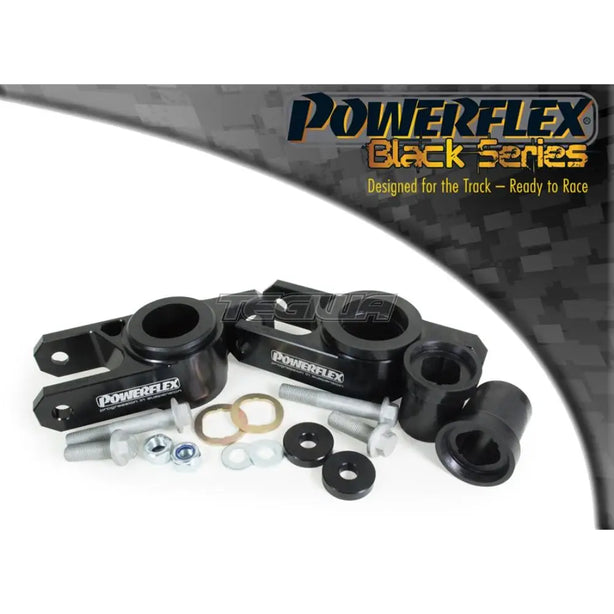 Powerflex Black Series Front Wishbone Rear Bush Anti-Lift Inc Caster Offset Honda Civic FL5 Type-R 22+
