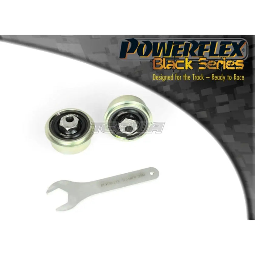 Powerflex Black Series Front Wishbone Rear Bush Caster Adjustable Audi TT TTRS Mk3 FV 8S 14+