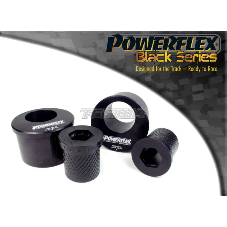 Powerflex Black Series Front Wishbone Rear Bush Caster Offset BMW 3 Series E46 Compact 99-06 - PFF5-5601GBLK