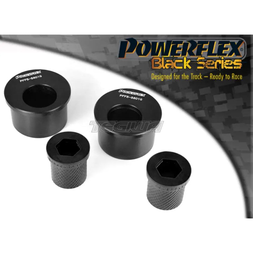 Powerflex Black Series Front Wishbone Rear Bush Caster Offset BMW 3 Series E46 M3 Inc CSL 99-06
