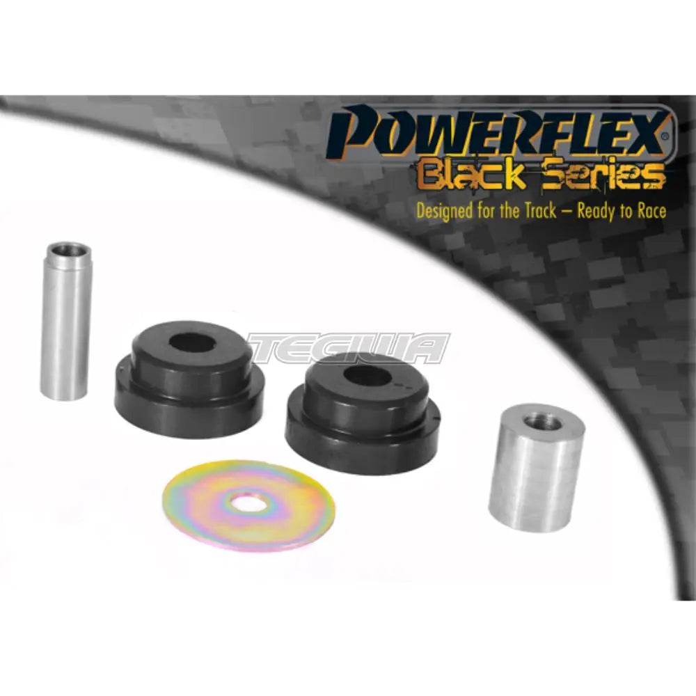 Powerflex Black Series Lower Engine Mount Small Bush 25mm Oval Bracket Ford Fiesta Mk6 Inc ST 02-08