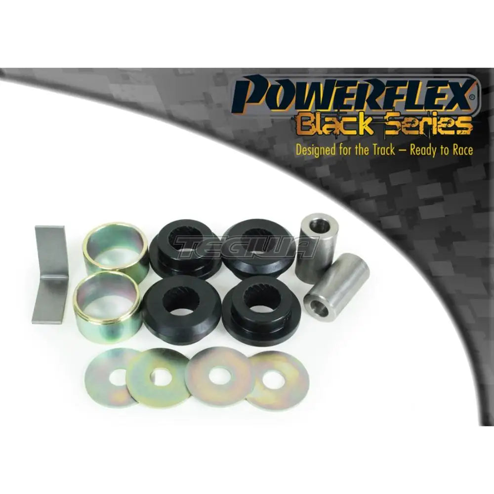 Powerflex Black Series Rear Lower Track Rod Outer Bush 14mm Audi A3 S3 RS3 8Y MK4 FWD Multi-Link 20+