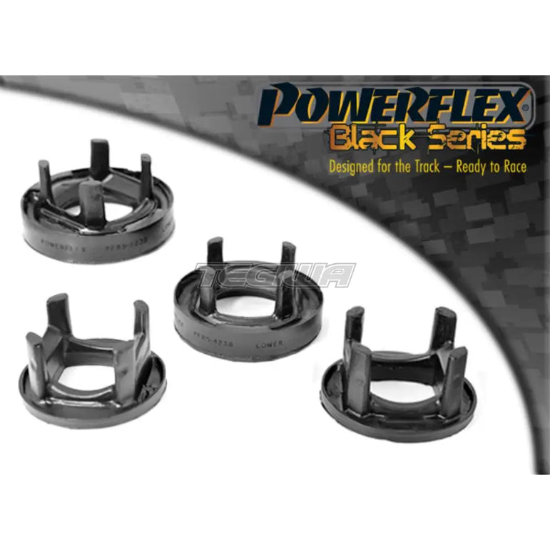 Powerflex Black Series Rear Subframe Rear Mounting Insert BMW 1 Series E81 E82 E87 E88 04-13 - PFR5-423BLK