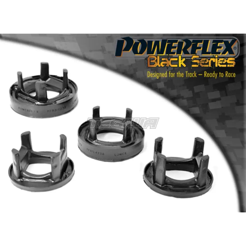 Powerflex Black Series Rear Subframe Rear Mounting Insert BMW 1 Series E81 E82 E87 E88 04-13 - PFR5-423BLK