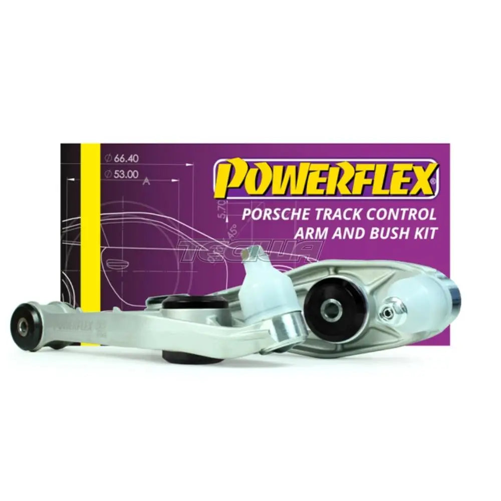 Powerflex Black Series Track Control Arm Inc Bush Kit Porsche 981 Boxster Cayman 12-16 - PF57K-1002BLK
