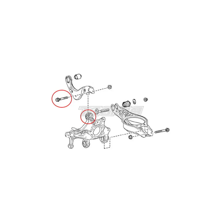 Powerflex Poweralign Rear Upper Arm Outer Camber Bolt Kit Toyota GR Yaris 20+