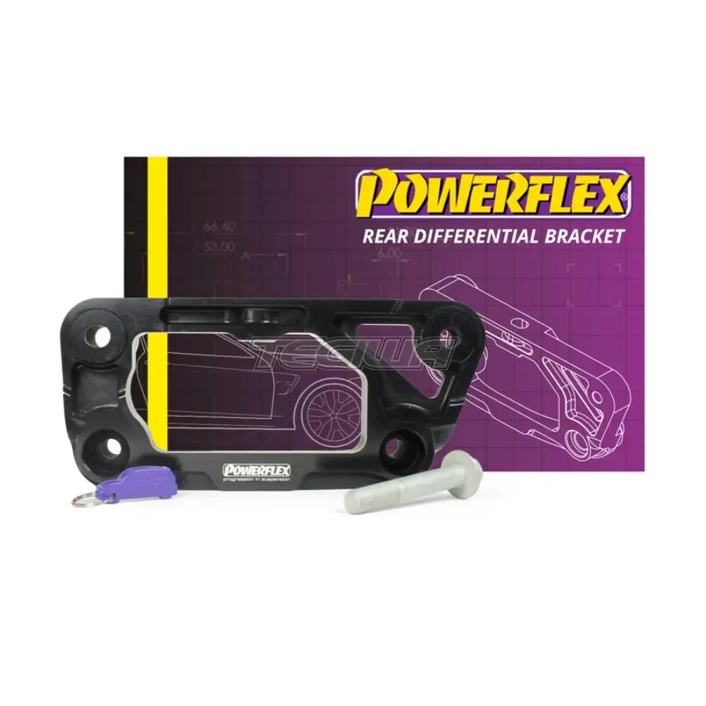Powerflex Road & Black Series Dual-Mount Rear Differential Bracket BMW 3 Series F30 F31 F34 F80 M3 11-18