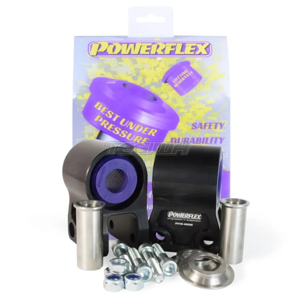 Powerflex Road Series Front Wishbone Rear Bush Anti-Lift Inc Caster Offset Ford Focus Mk2 Inc ST Inc RS 05-10