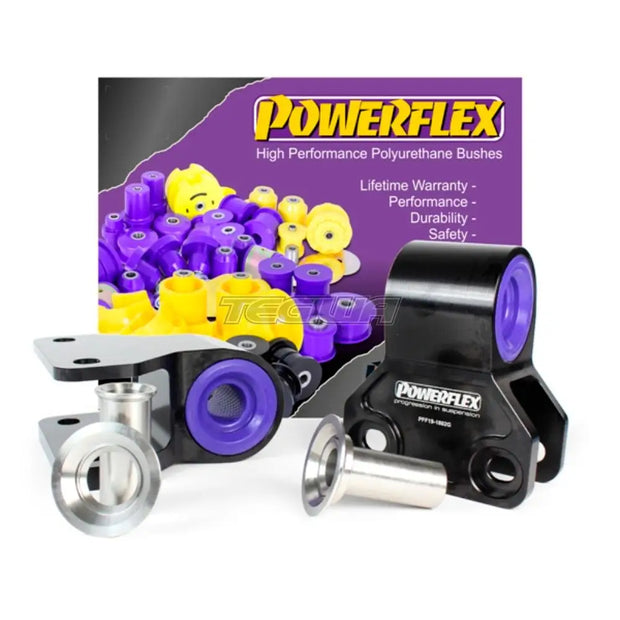 Powerflex Road Series Front Wishbone Rear Bush Anti-Lift Inc Caster Offset Ford Focus Mk3 Inc ST Inc RS 11-18