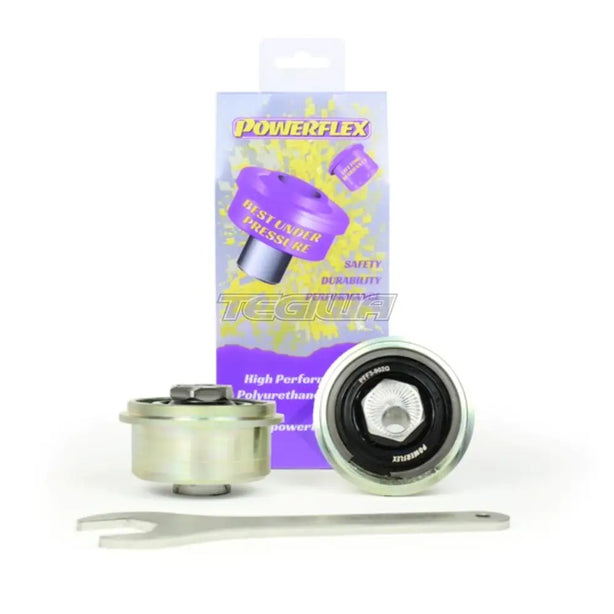 Powerflex Road Series Front Wishbone Rear Bush Caster Adjustable Audi A3 S3 RS3 8V MK3 up to 125PS Rear Beam 13-20