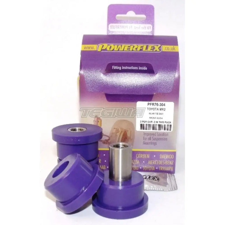 Powerflex Road Series Rear Tie Bar Front Bush Toyota MR2 Gen2 SW20 REV 2 to 5 89-99