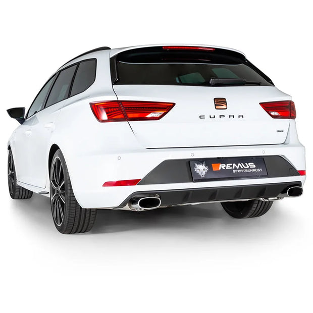 Remus GPF Back System Left/Right Only For Vehicles With GPF Seat Leon 5F ST Estate 2.0 TSI Cupra 300 4drive 17+
