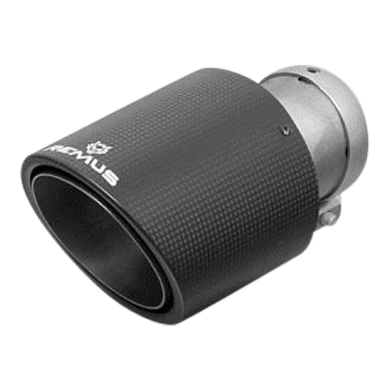 Remus Non-Resonated Cat Back System Left Mini Cooper F56 3 Door 1.2/1.5 14-18 1 Carbon Tail Pipe