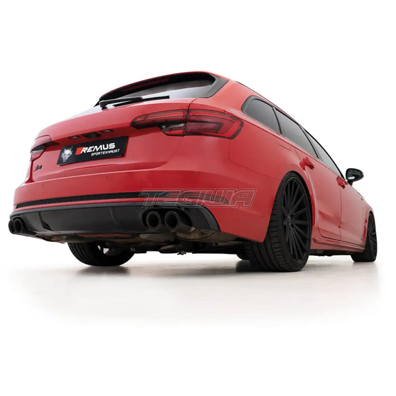 Remus Non-Resonated Cat Back System Left/Right Audi S4 B9 Avant S4 3.0 TFSI 16+