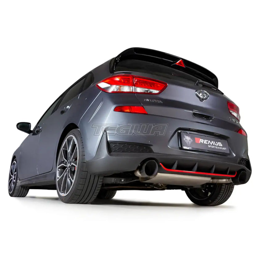 Remus Non-Resonated Cat Back System Left/Right For Models With GPF Hyundai I30 PDE 2.0 N/N Performance 17+