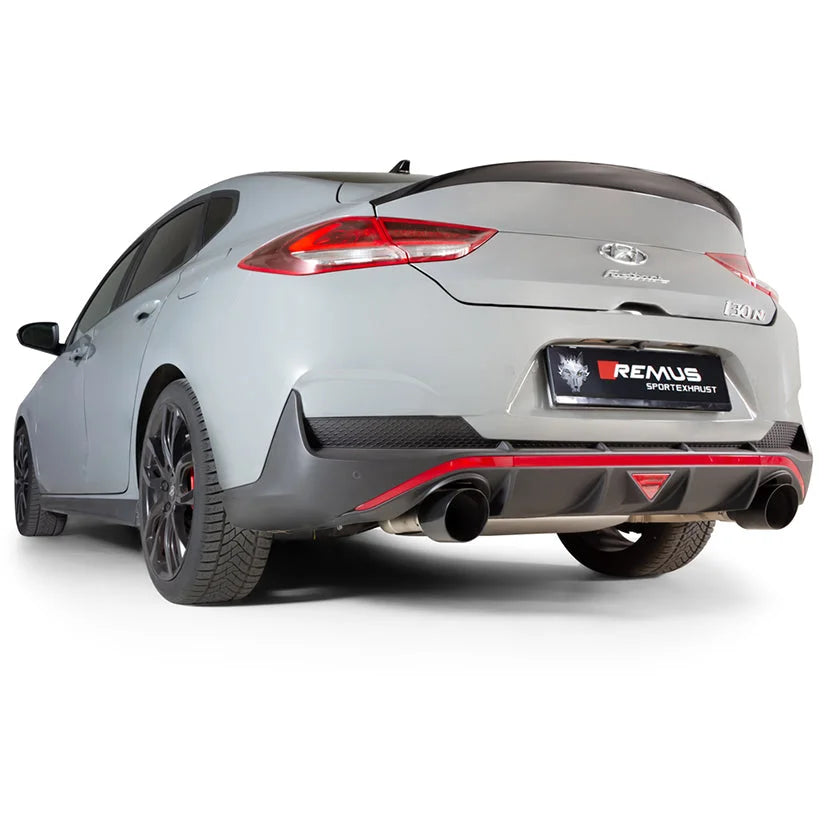 Remus Non-Resonated Cat Back System Left/Right Hyundai I30 Fastback PDE 2.0 N/N Performance 18+