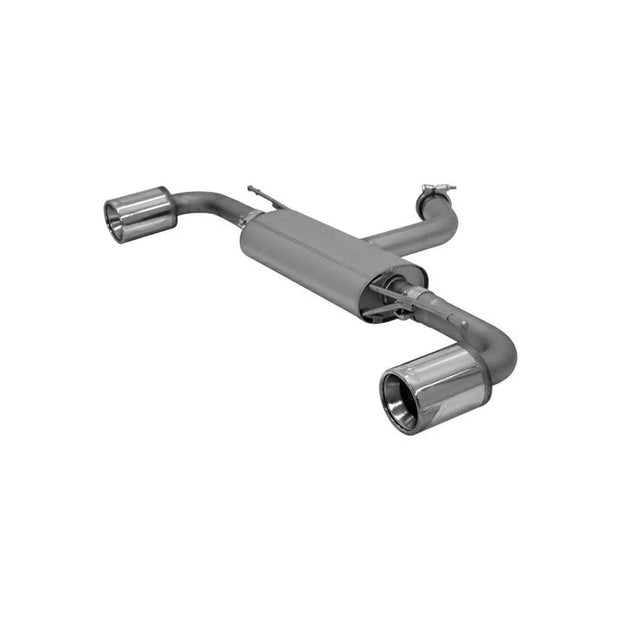 Remus Non-Resonated Cat Back System Left/Right Volkswagen Scirocco Mk3 2.0 R 09+
