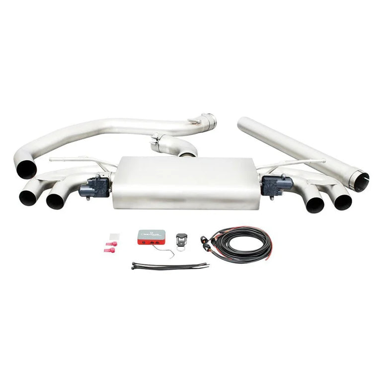 Remus Non-Resonated Cat Back System Left/Right With Remus Sound Controller Volkswagen Golf Mk7 Hatchback 2.0 GTI 13-16