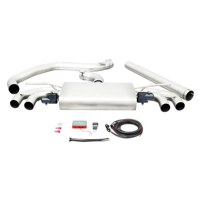 Remus Non-Resonated Cat Back System Left/Right With Remus Sound Controller Volkswagen Golf Mk7 Hatchback 2.0 GTI 13-16