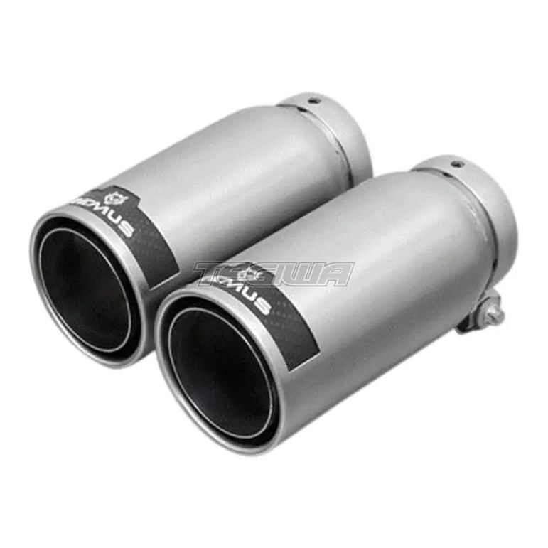 Remus Rear Silencer Left/Right Bmw 2 Series F22/F23 220I 14 + Tail Pipes 84Mm Straight Carbon