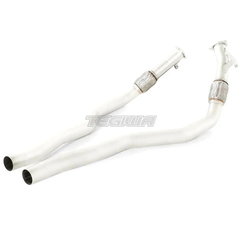 Remus Resonated Cat Back System Left/Right Audi Rs4 B8 Avant 4.2 Fsi 12 + Uses Oe Tailpipes Exhaust