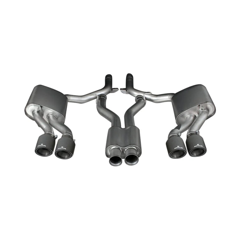 Remus Resonated Cat Back System Left/Right Mercedes Benz C Class W204 Estate/Saloon C63 AMG 11+