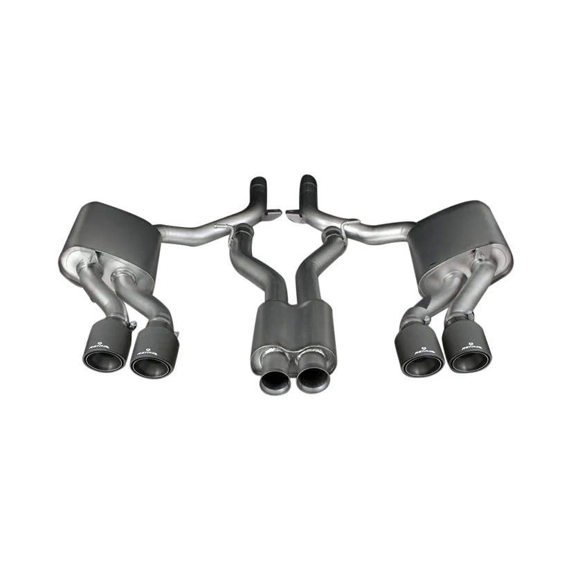 Remus Resonated Cat Back System Left/Right Mercedes Benz C Class W204 Estate/Saloon C63 AMG 11+