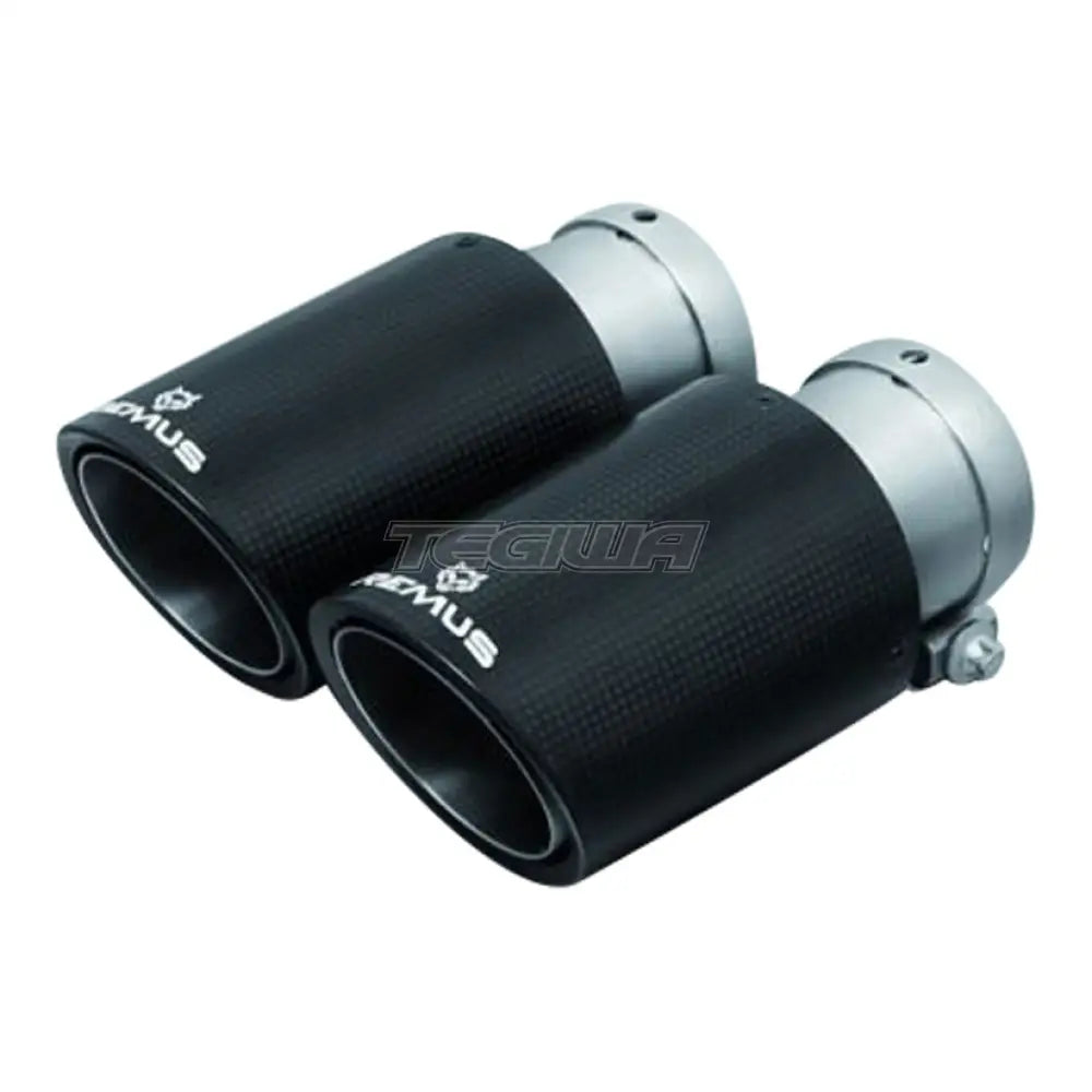 Remus Resonated Turbo Back System Left/Right Audi S3 8Vs Saloon 2.0 Tfsi Quattro 13-16 4 Carbon