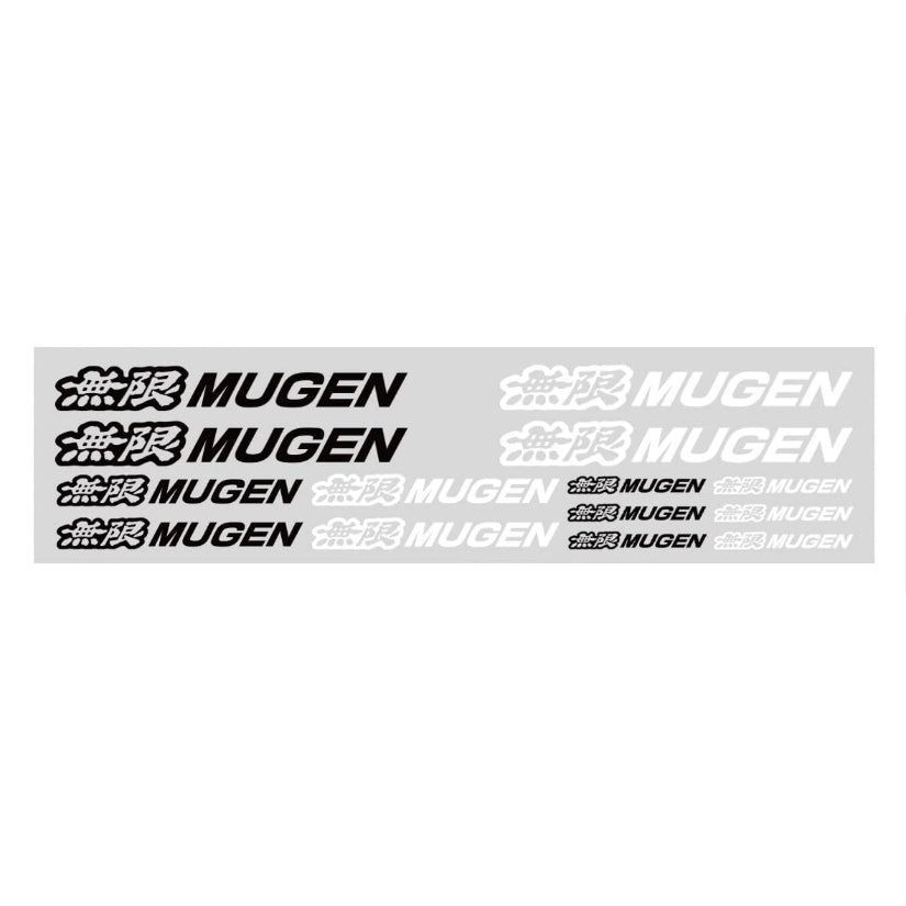 Mugen Logo Sticker Set