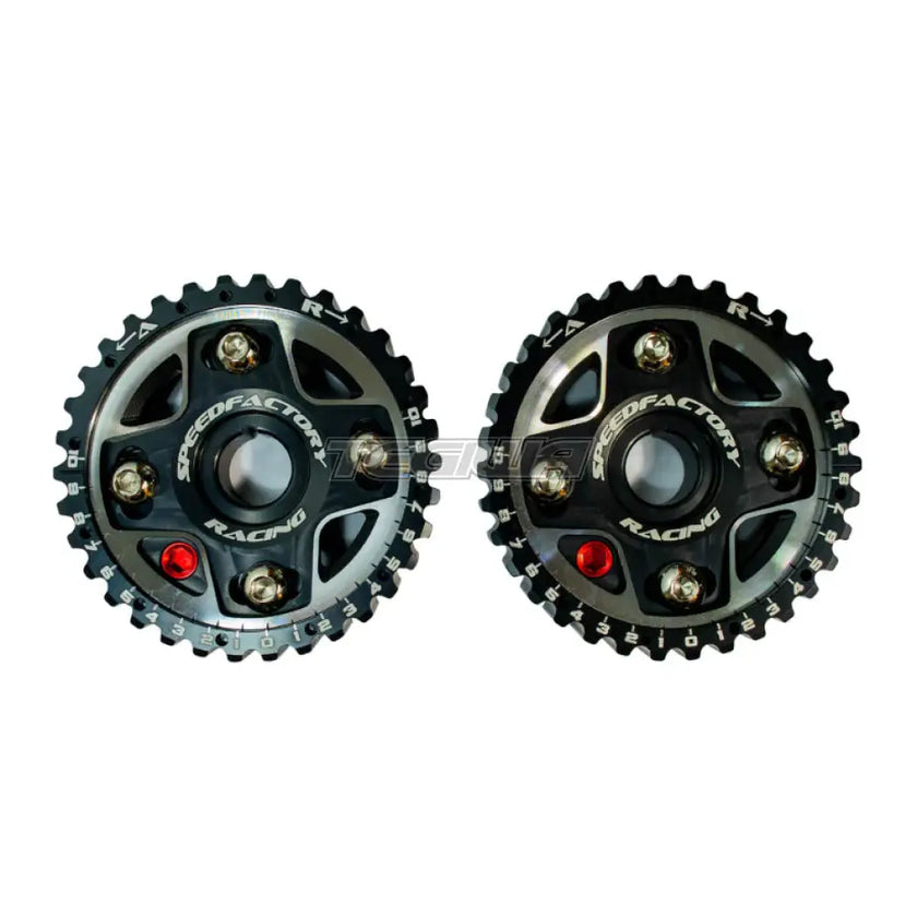 SpeedFactory Racing Adjustable Cam Gear Honda B-Series and H23A Pair Without Magnets Cams & Valvetrain