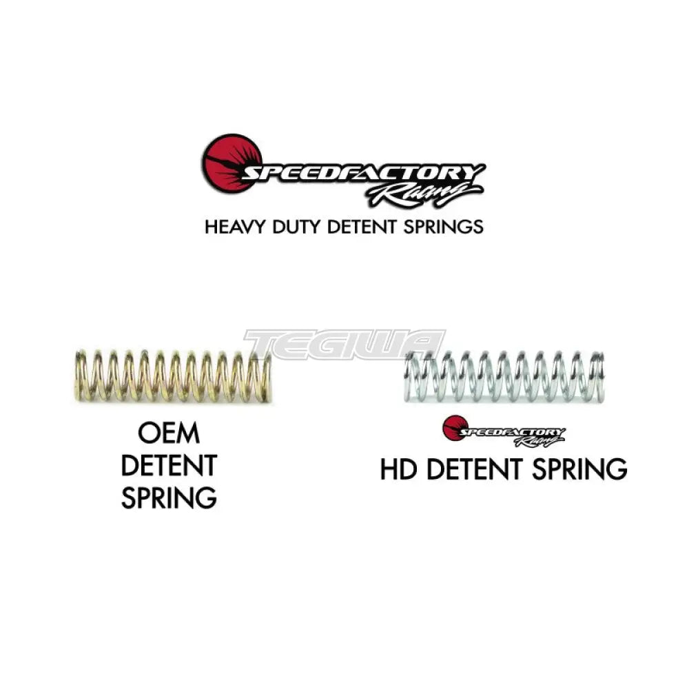 Speedfactory Racing B / H / F Series Hd Detent Spring Kit