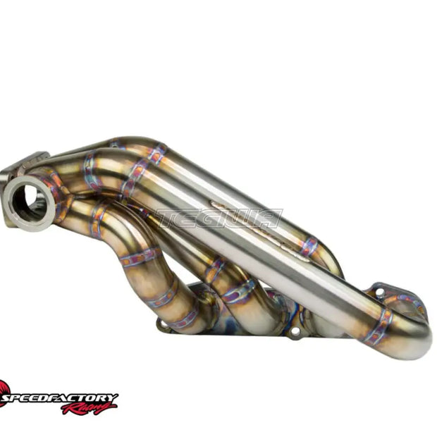 Speedfactory Turbo Manifold Sidewinder Style Honda K Series T3 Flange w 44-46mm V-Band WG