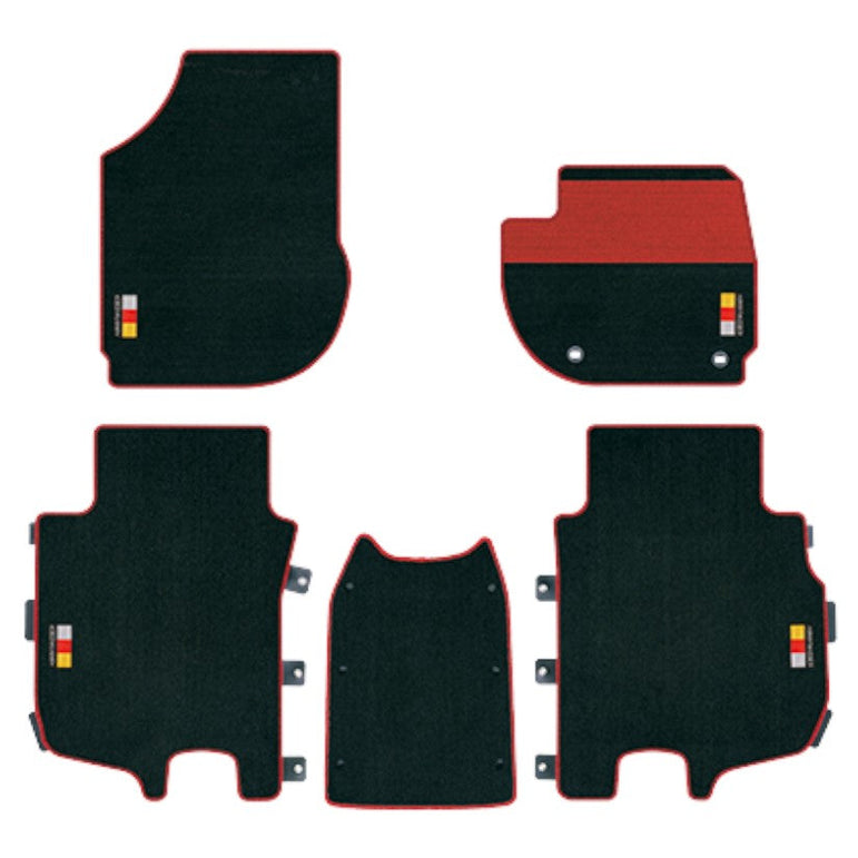 Mugen Sports Mat Set Red Honda Jazz GR 20-22
