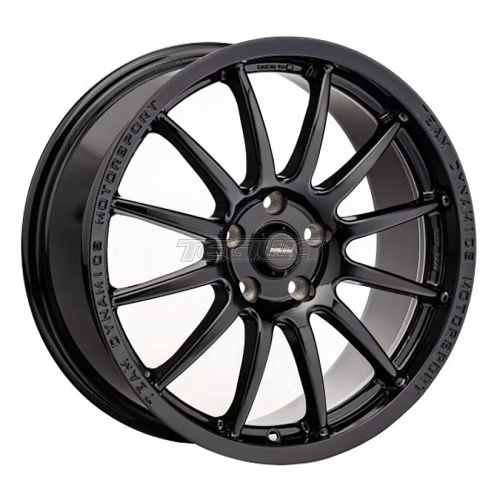 Team Dynamics Pro Race 1.2 Alloy Wheel 15x7 ET35 4x100 Gloss Black 73mm CB
