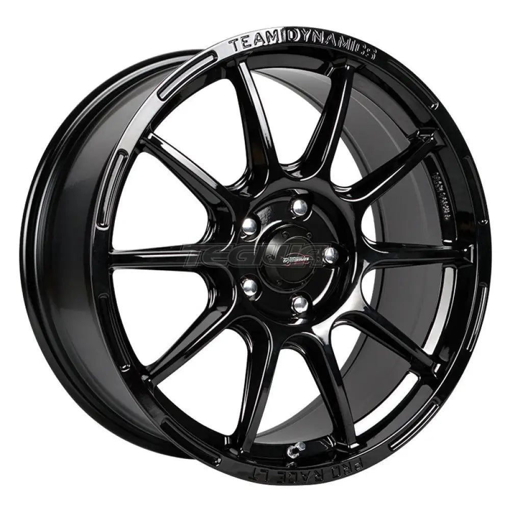 Team Dynamics Pro Race LT Alloy Wheel 19x8.5 ET45 5x114 Gloss Black 73mm CB