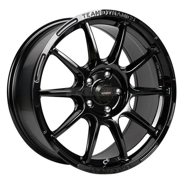 Team Dynamics Pro Race LT Alloy Wheel 18x8 ET45 5x108 Gloss Black 73mm CB