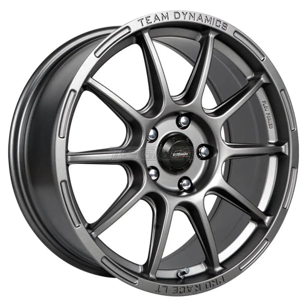 Team Dynamics Pro Race LT Alloy Wheel 18x8 ET45 5x112 Matt Gunmetal 73mm CB