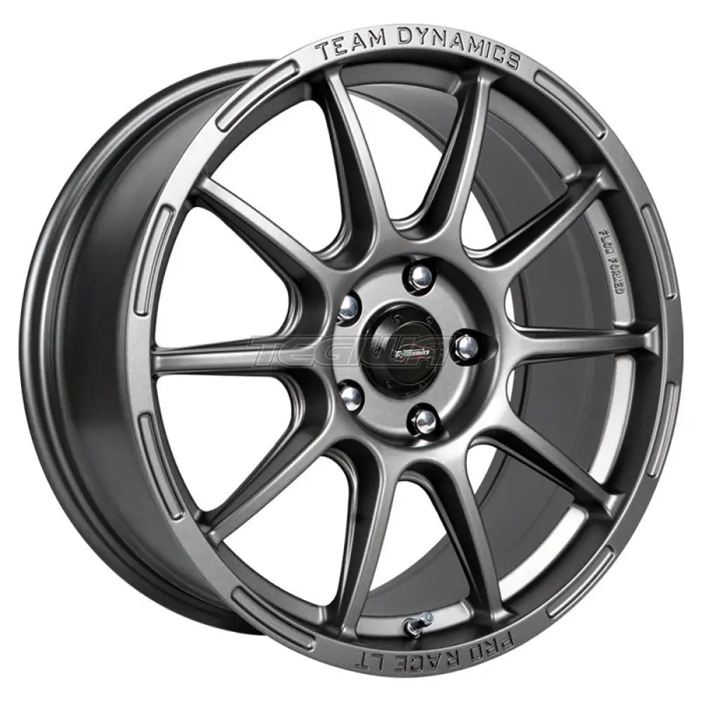 Team Dynamics Pro Race LT Alloy Wheel 17x7 ET35 4x108 Matt Gunmetal 73mm CB