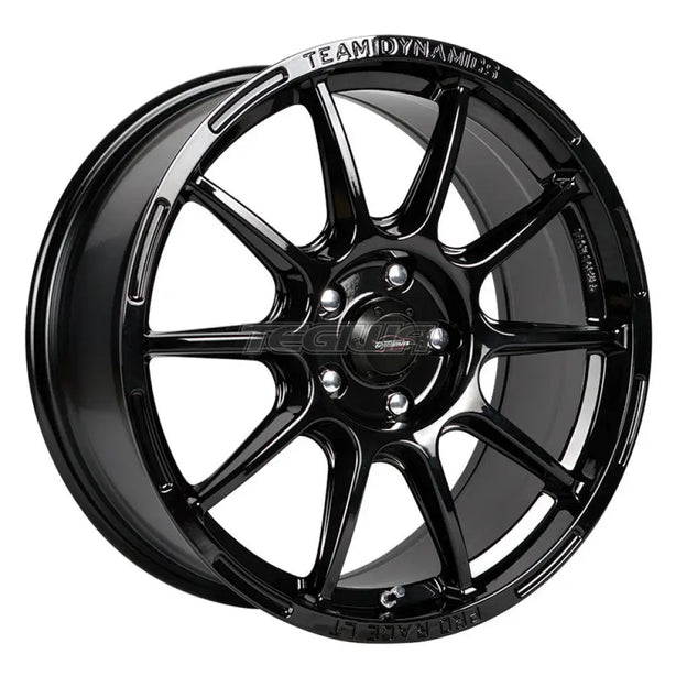 Team Dynamics Pro Race LT Alloy Wheels 17x8 ET33 4x100 Matt Black 56.7mm CB - Lotus Spec