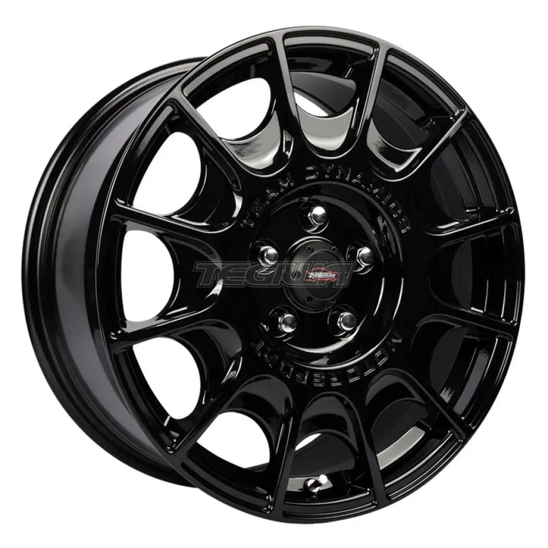Team Dynamics Pro Rally Alloy Wheel 18x8 ET50 5x120 Gloss Black 65mm CB