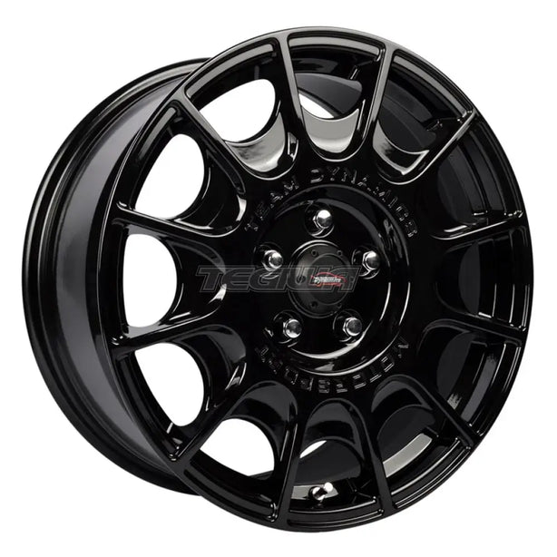 Team Dynamics Pro Rally Alloy Wheel 18x8 ET50 5x120 Gloss Black 65mm CB